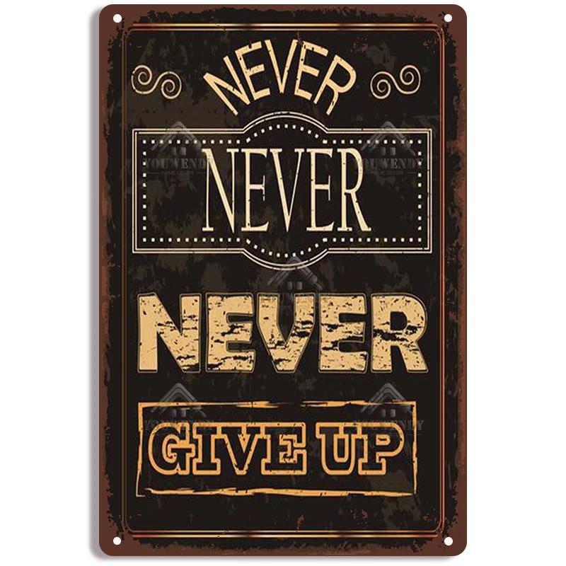 Cassic Quotes Retro Tin Sign, Life Is Too Short To Want Poster, Metal Plaque, Vintage Home Decor, Metal Plate, Room Wall Decor