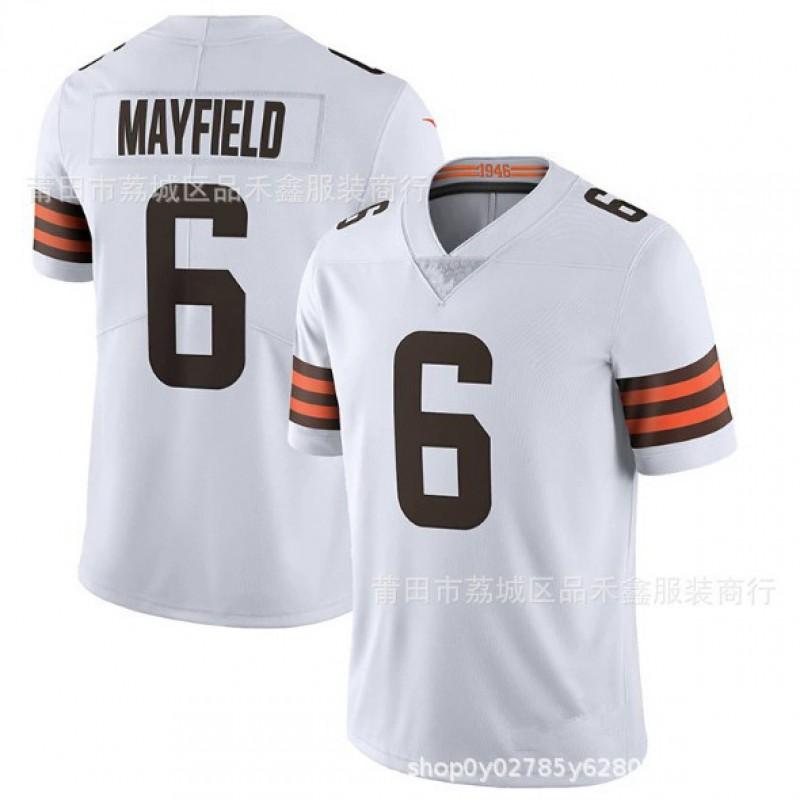 Cleveland Browns NFL Camiseta de Fútbol 4 Deshaun Watson Ropa para Fans Algodón Ropa Deportiva Unisex Adulto