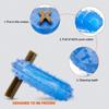 Pet Cooling Chew Toy Reusable Dog Cat Toy Teething Summer Cooling Teether Chew Toy Durable Ice Frozen Circle Shape Toys