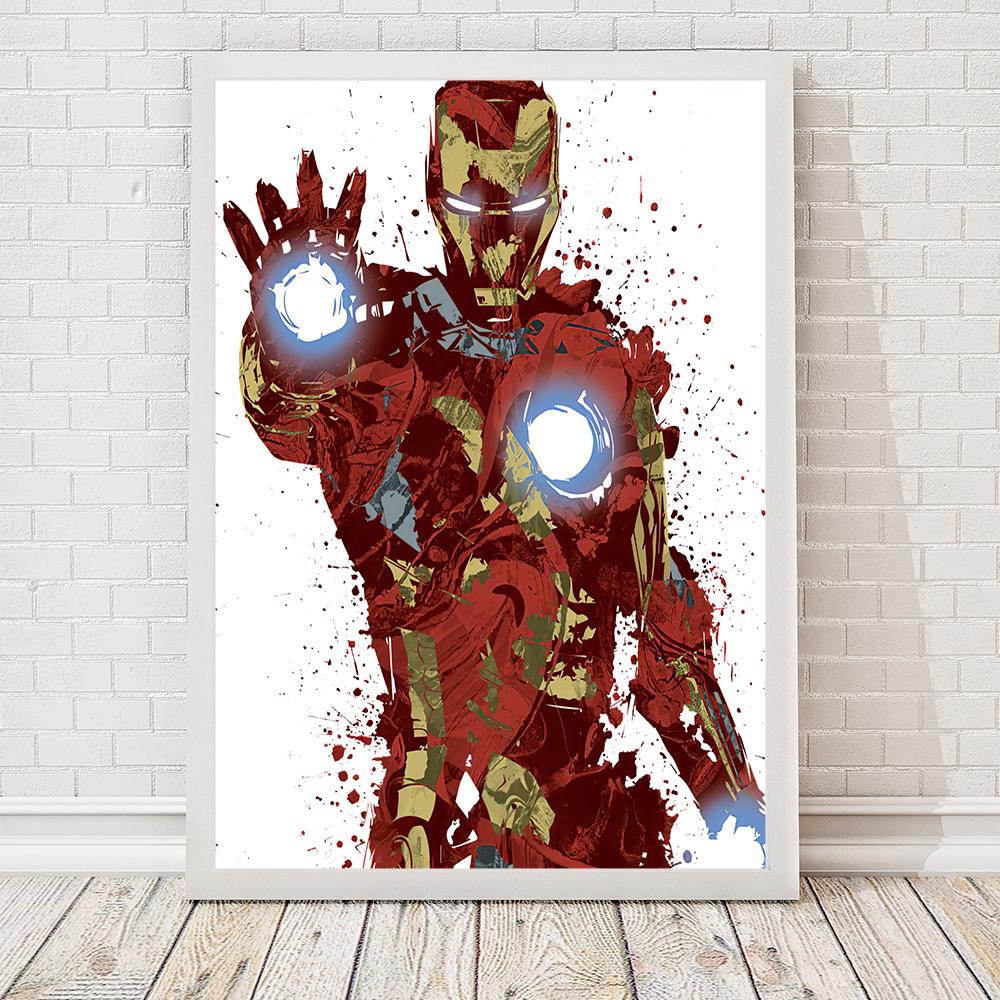 

Классический фильм Диснея Мстители Марвел Постер Холст Картина Халк Железный Человек Тор Дэдпул Декор Комнаты Настенное Искусство Украсить Подарок Куадро 21cm×30cm NoFrame