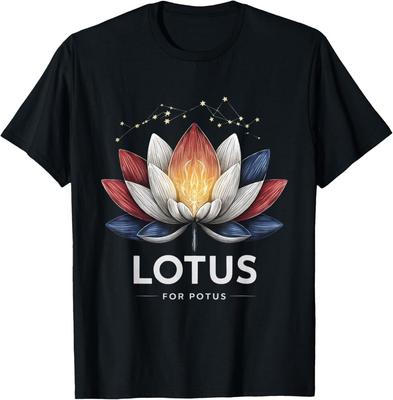 Kamala Harris 2024 Lotus for Potus President Election New T-Shirt Unisex T-Shirt