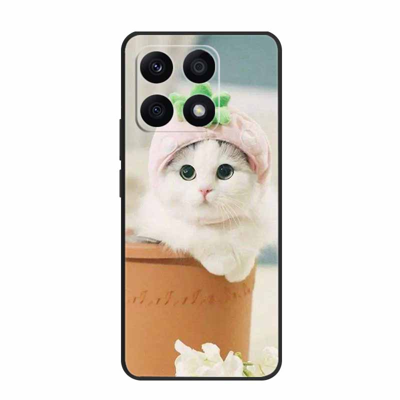 For Xiaomi 17 5G Case Flowers Butterfly Soft Silicone Phone Cases for Xiaomi 17 5G Cool Wolf Animals Protective Shockproof Shell