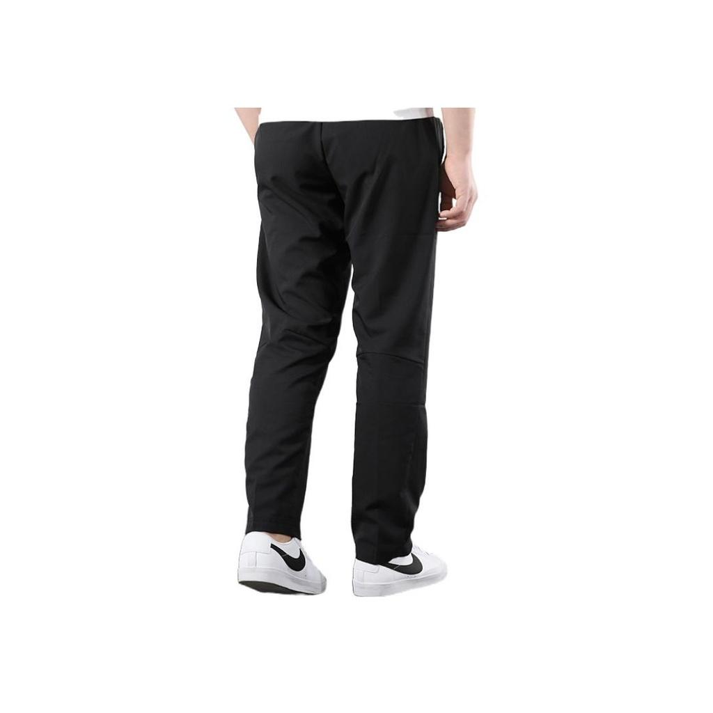 Nike Solid Color Logo Straight-Leg Casual Pants Men Bottoms Black AJ4464-010
