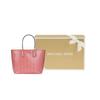 Michael Kors Jodie Classic Vintage Monogram Print Tote Bag Women Tote Bags Cherry-Blossom-Pink 35H1T2JT1C-SHERBERT