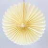 6Pcs/Set Hanging Ornaments Paper Fan Flowers Flower Paper Crafts  Wedding Party Decoration