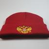 European and American trends in Russia RUSSIA National Emblem Badge Embroidered Knit Beanie Hat Autumn and winter warm hats for men and women