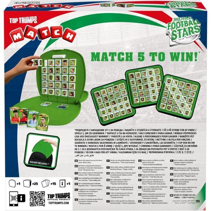 MATCH World Football Stars 2025 - Jeu De Société - WINNING MOVES