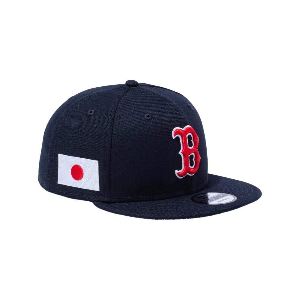 

[New Era] Cap 9FIFTY BOSRED JAPAN FLAG NVY Hat 59 Navy