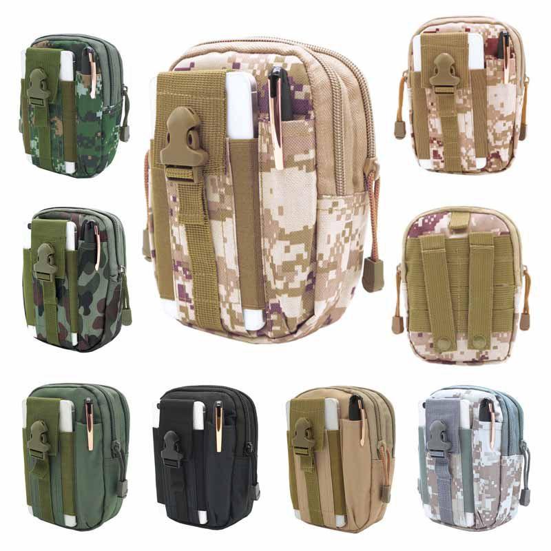 Taktische Mehrzweck-Nylon-Molle-Tasche EDC Utility Gadget Gürtel Hüft-Werkzeugtaschen