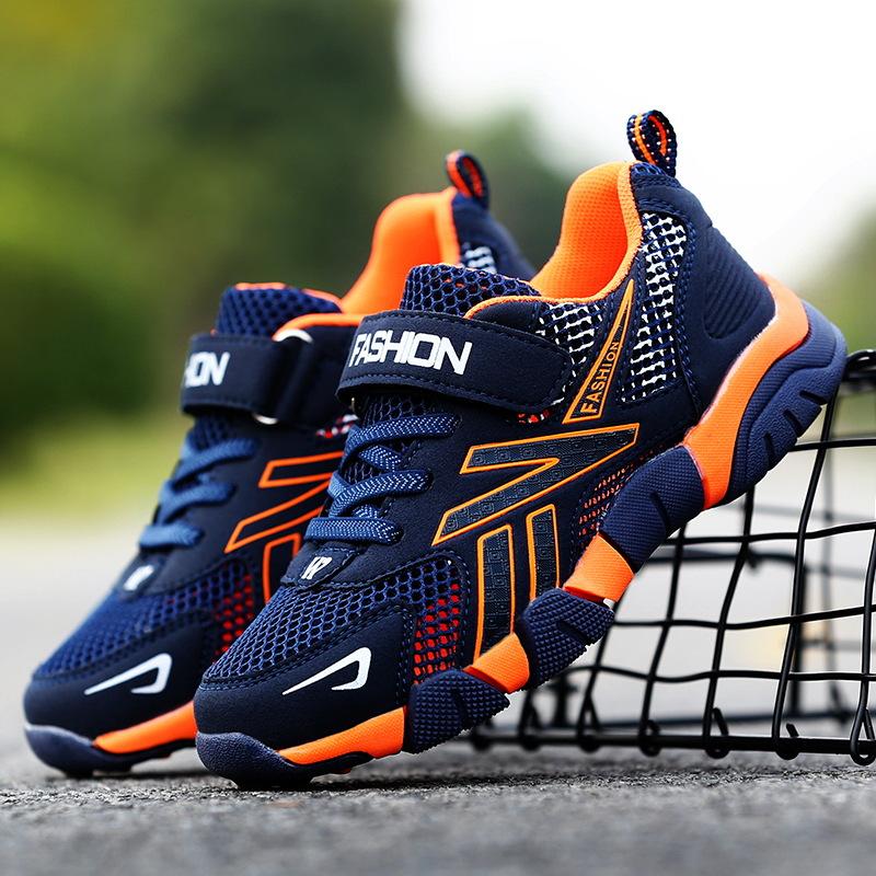 Classmate Walking Shoe Manufacturer [Leather Boys, Primary School Students, Non-slip Direct Sales, Medium-top Sports Shoes] Waterproof for Middle-aged
