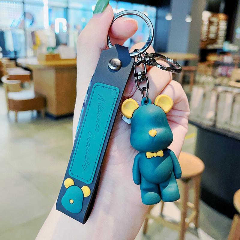 Bear Dj Unique Keychain Resin Cartoon Decoration For Special Occasions Parties And