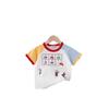Boys' Patchwork Short-Sleeve T-Shirt - 2026 Summer Style, Round Neck, In Stock