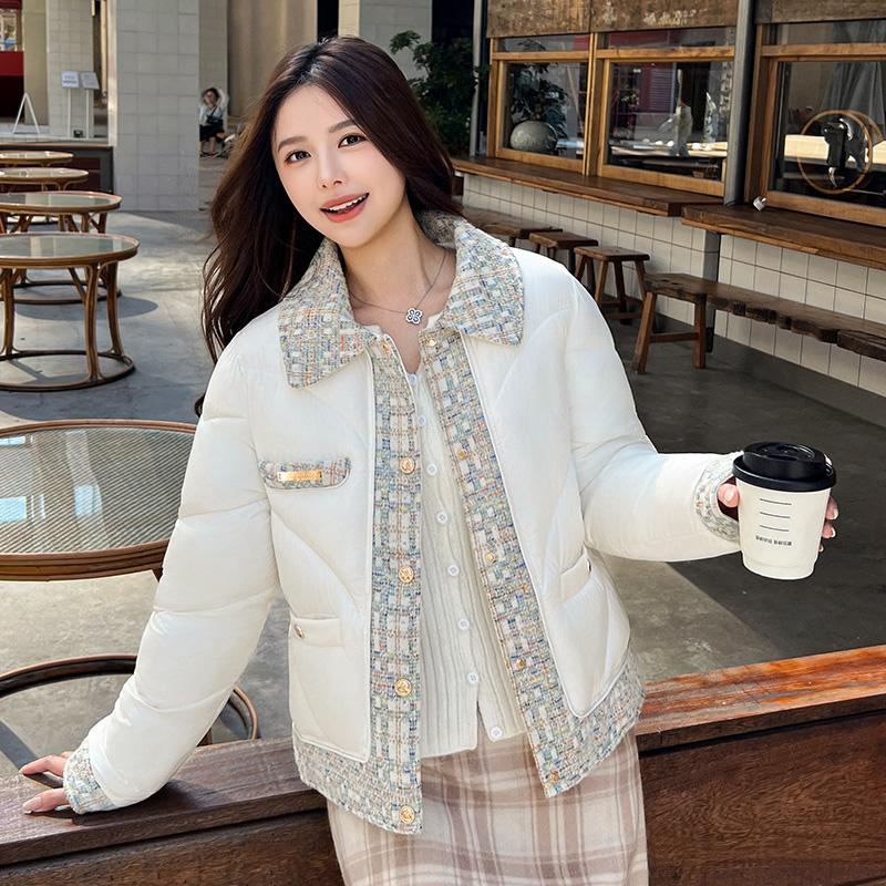 

Осень Зима Утолщенная Теплая Парка Женская Повседневная Милая Однотонная Большой Карман Свободные Куртки Верхняя Одежда XXXL бежевый