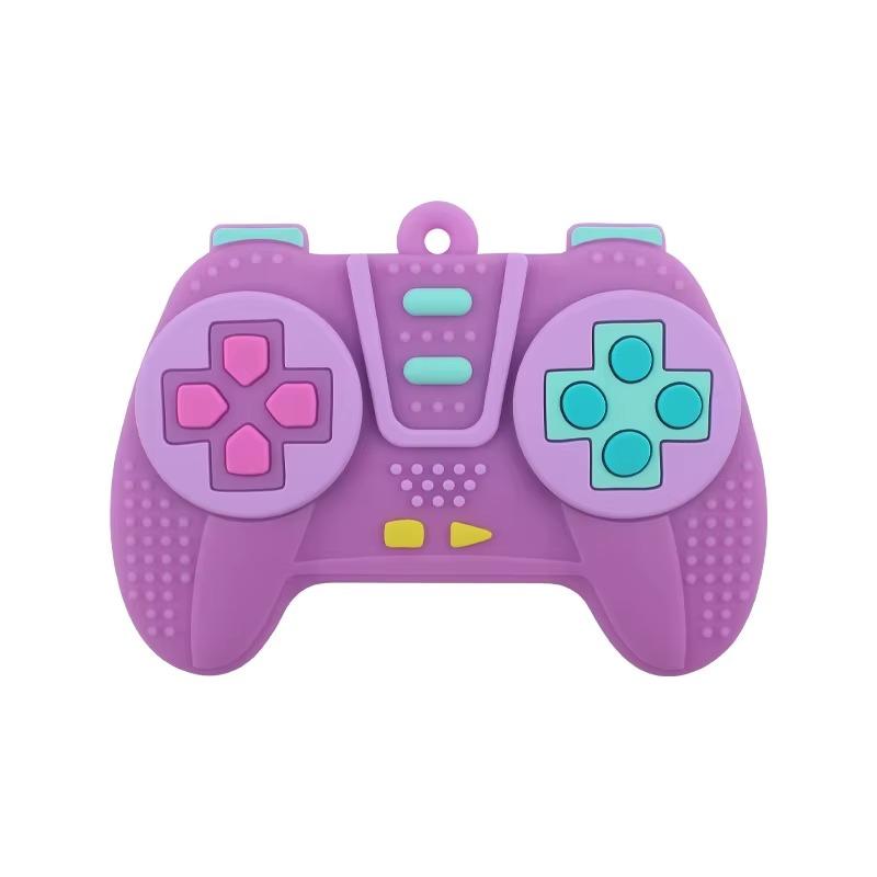 New Baby Chew Teething Game Controller Shape Silicone Teething Toy for Babies 6-12 Months Gifts Sensory Educational