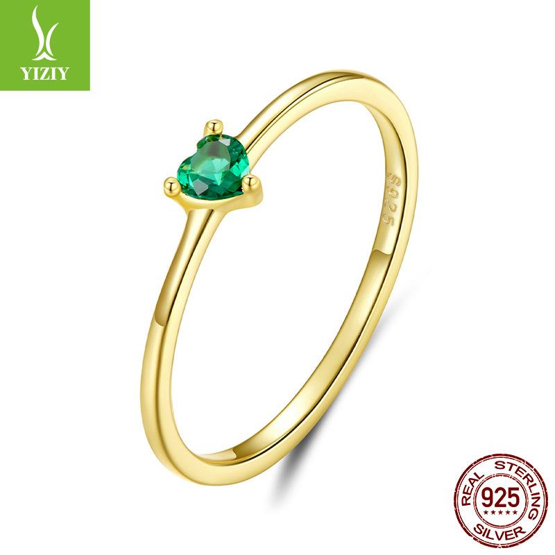 Simple, Exquisite And Small Love Ring Can Be Stacked, Fashionable And Popular S925 Sterling Silver Ring Ring.
