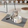 Silicone Cat Litter Mat Waterproof Kitty Litter Trapping Mat Nonslip Single Layer Cat Box Litter Catcher Mat Pet Clean Supplies