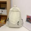 Japanische Schultasche für Studentinnen, koreanische Version, große Kapazität, einfacher einfarbiger Rucksack für Jungen der Unterstufe.