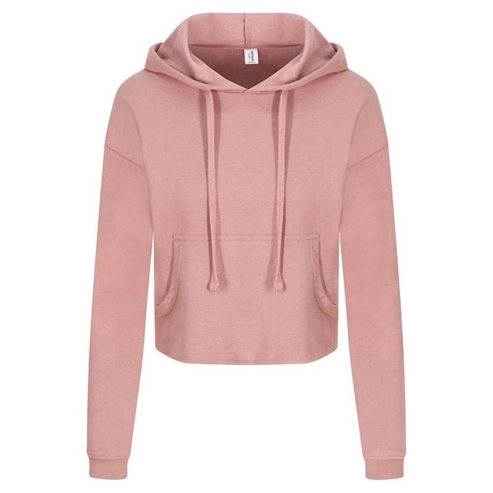 Awdis Womens/Ladies Cropped Hoodie
