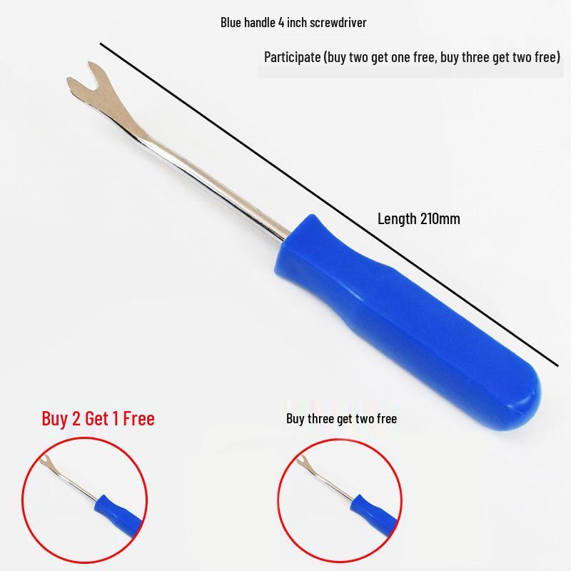 Nerezová sada páčidel a nástrojů pro demontáž čalounění interiéru automobilu