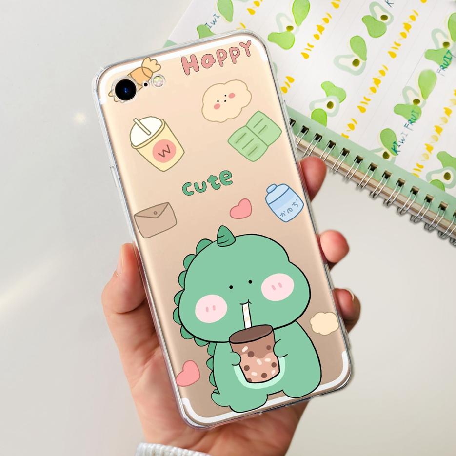For Apple iPhone SE 2020 Case Stylish Painted Cover Soft Silicone Phone Case For iPHone SE 2022 iPhoneSE 2020 Back Covers Bumper