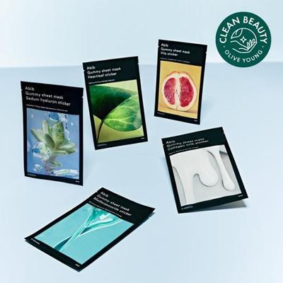 Samolepka Aviv Gum Crack Sheet Mask Mask (10 listov) Vyberte si 1 z 5 typov