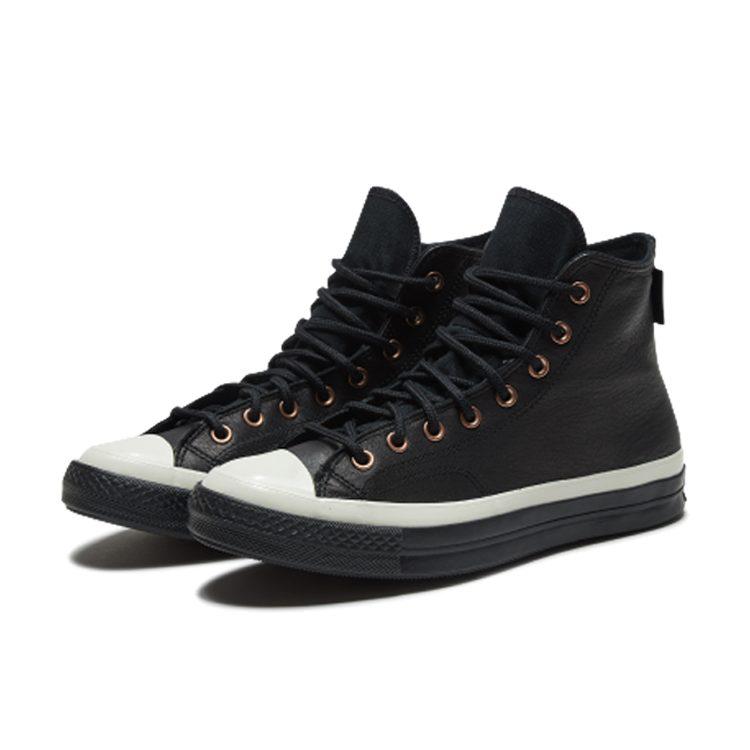 Converse Chuck 70 Hi 'Pelle Nera Bianca' 165923C