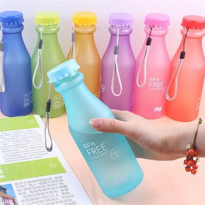 550 ml auslaufsichere Sportwasserflasche, tragbar, für Reisen im Freien, gesunder Trinkbecher