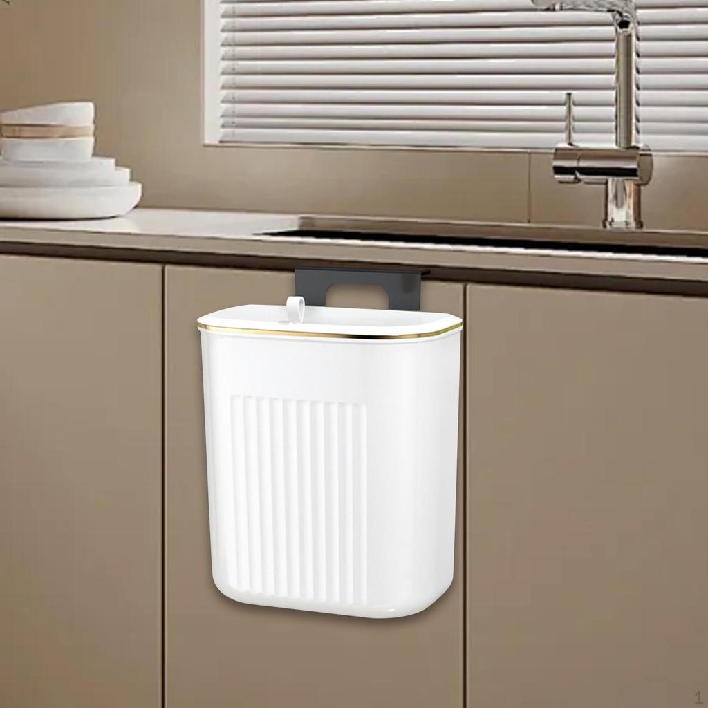 Hanging Bin with Lid for Food Waste And Garbage Disposal