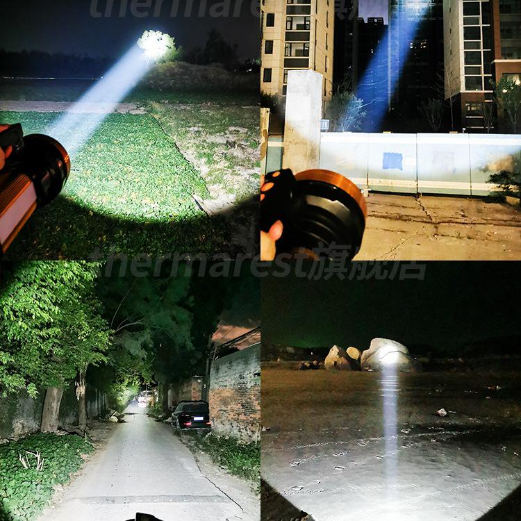 Rechargeable High-Power LED Xenon Spotlight: Super Bright, Long Range, Handheld for Outdoor, Home, Patrol & Mining