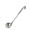 Big Long Handle Ladle Serving Stainless Steel Spoon with Hook Big Soup Scoop Buffet Creative Kitchen Cooking Utensils Tableware