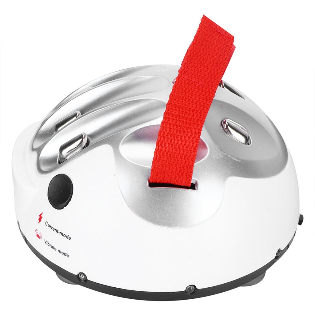Miniature Electric Shock Heartbeat Lie Detector Toy Tricky Desktop Party Game Toy White