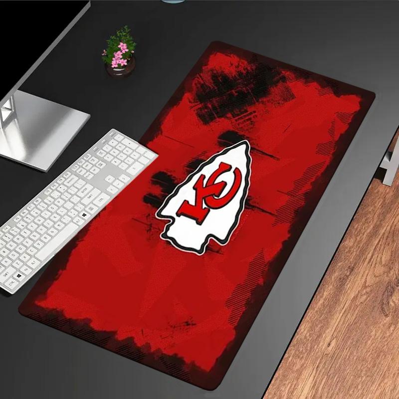 Kansas City Chiefs Logo Mouse pad Mouse pad, Gaming Mouse Pad, keyboard pad, Desk Decor for computer notebook Fan Gift Birthday Gift