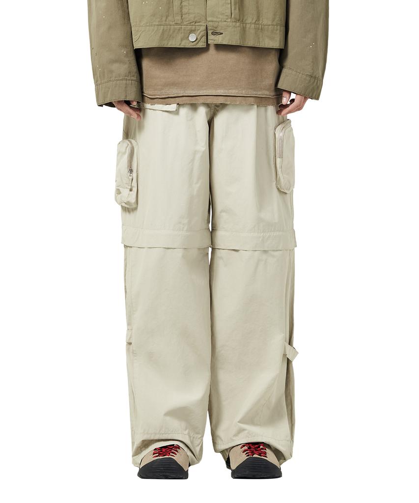 BIG UNION Twoway Pocket Pants (Cn) / Ivory