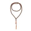 Imitation Wood 99-Bead 8mm Prayer Strand - Kukka-Style Muslim Rosary