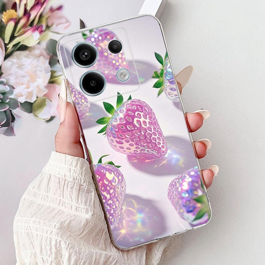For Xiaomi Redmi Note 13 Pro 4G Case Luxury Popular Painted Cover Soft Slim Phone Case For Redmi Note 13 Pro Plus Note13 5G Bags