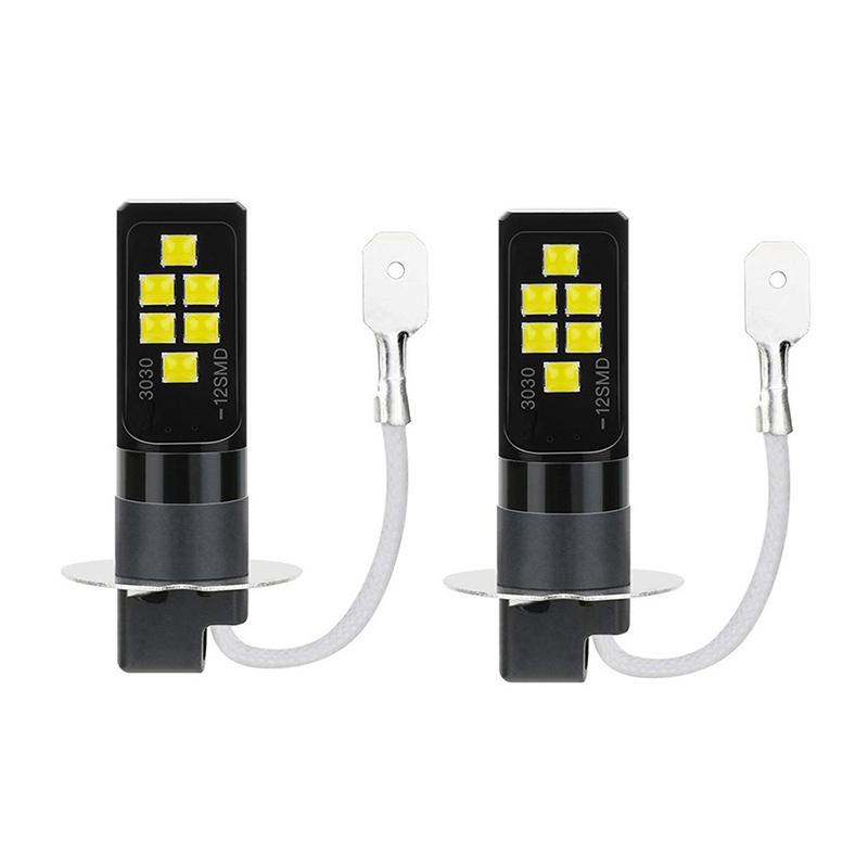 

2 шт. супер яркий H11 Led H4 H7 H8 9005 9006 H10 H11 HB4 HB3 881 автомобильные светодиодные противотуманные фары CSP лампы накаливания 6000K белые автоматические противотуманные фары DRL H3 белый