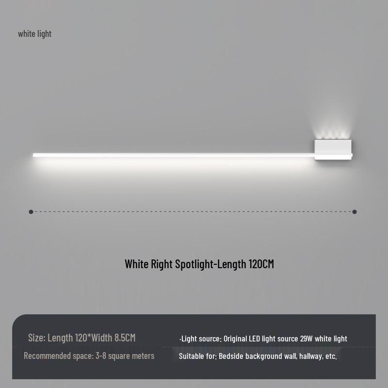 2025 Minimalist Strip Wall Light for Living Room & Bedroom