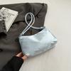 Temperament glossy satin armpit bag women's spring and summer new style fashion casual shoulder bag