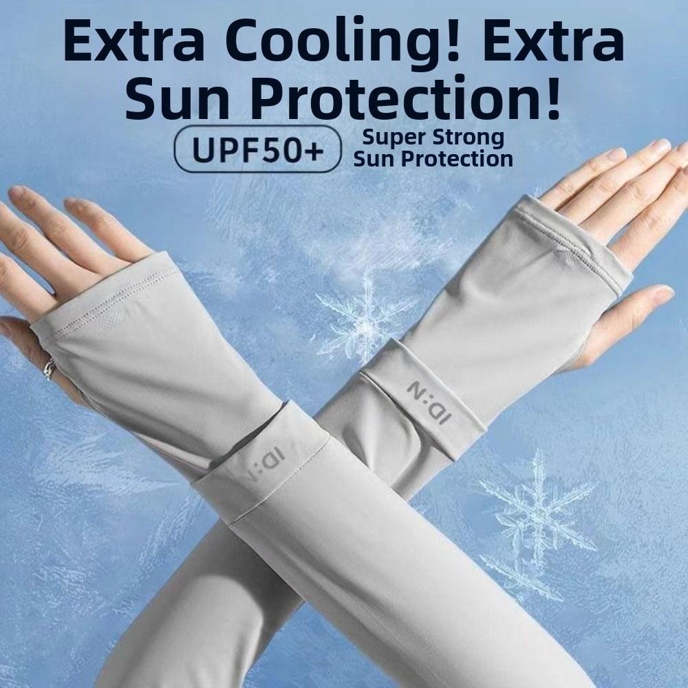 Long-Sleeved Anti-UV Sleeves Elastic Sun Protection Sleeves Fashion Arm Covers Outdoor Travel