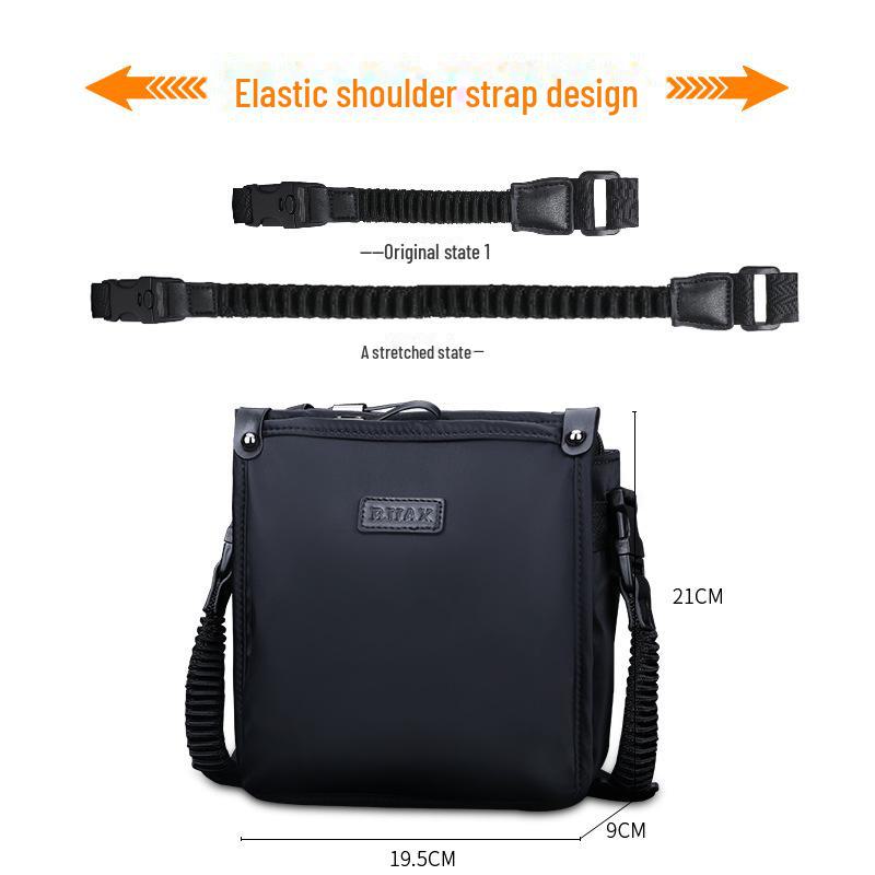 Geantă de umăr impermeabilă pentru bărbați Baojiaxi din pânză Oxford - Rucsac casual și geantă messenger