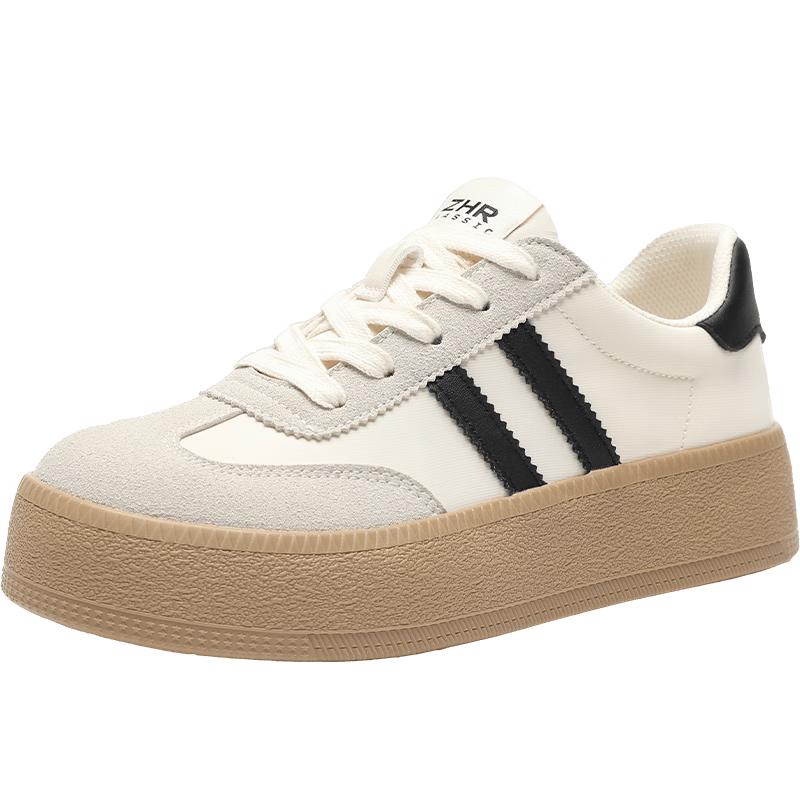 ZHR Women s Platform German Trainer Casual Shoes 37