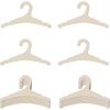 20 Packs Wooden Baby Hangers for Clothes, 9 Inch Wood Newborn Baby Girl Boy Hangers for Nursery Cute Kids Toddlers Children Infant Hanger for Baby