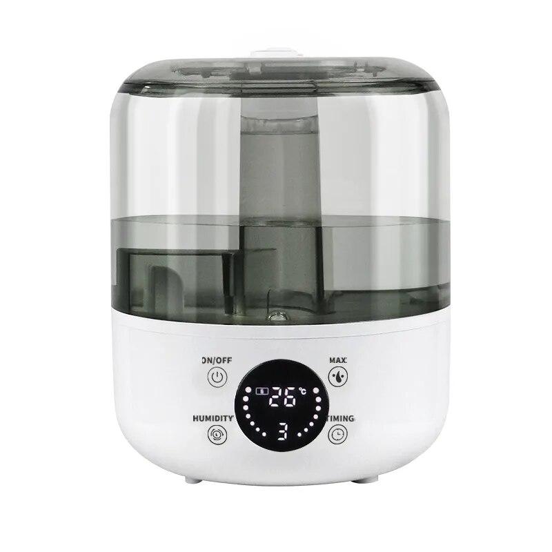 Household Large Capacity Humidifier Quiet Operation Remote Control Large Spray Humidification Machine with Aromatherapy Feature