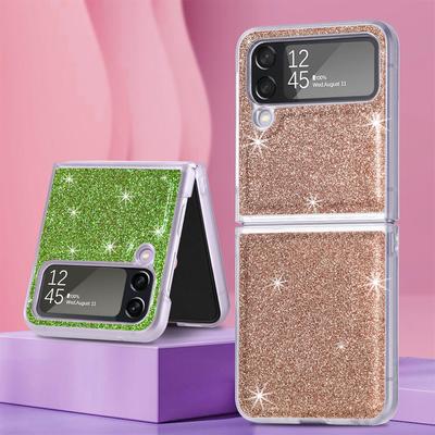 Anti-Shock Fashion składane smukłe etui do Samsung Galaxy Z Flip4 Flip 4 5g Flip 3 Flip3 Zflip4 antypoślizgowe etui do Samsung Flip4