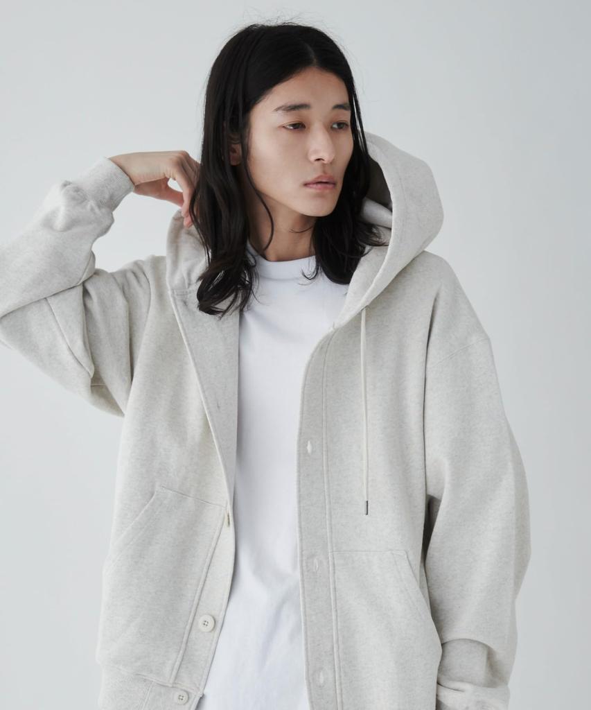 WEGO Hooded Sweatshirt Solid Size L Men's Cardigan, Unisex, Simple, Color, Loungewear, Gift, Spring, Summer, Autumn, Winter, Gray,