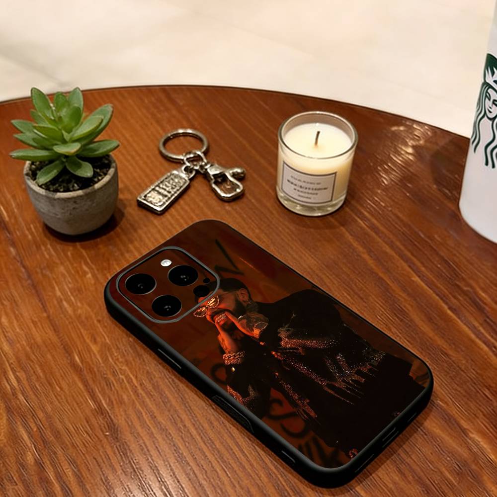 Arcangel Phone Case For iPhone 17, 16,15,14,13,12,11 Plus,Pro Max, Others Soft Black Cover