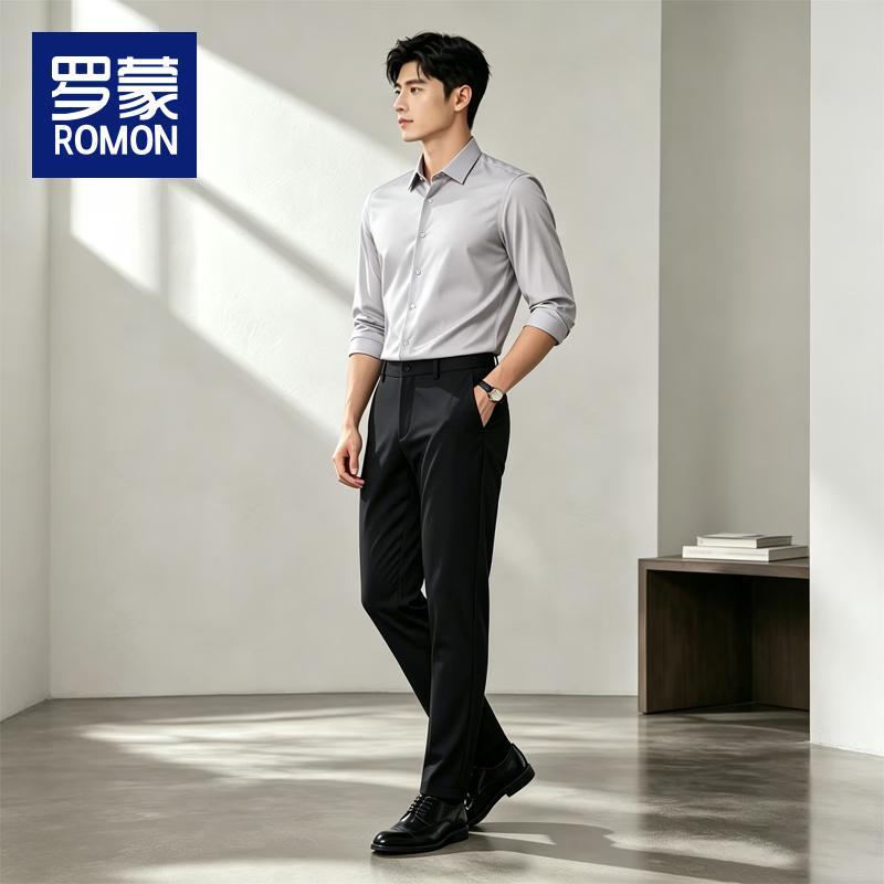 ROMON Business Casual Men's Trousers