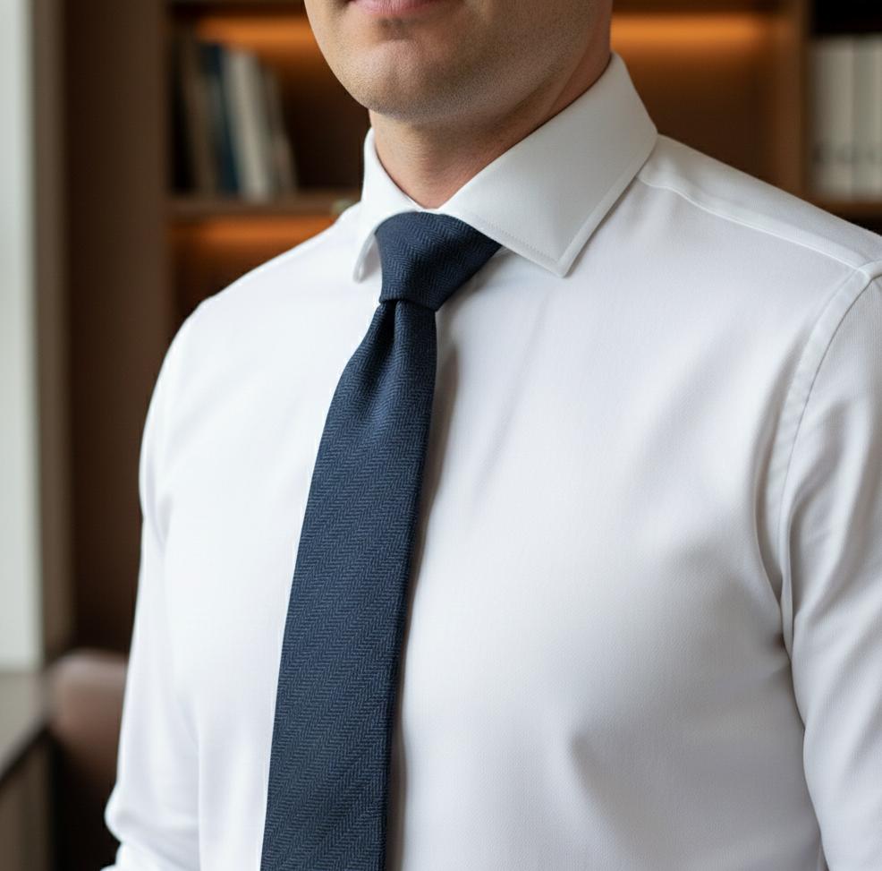 Hamilton Kilts Traditional Wool Tweed Neck Tie Scottish Tartan Plaid Herringbone Pattern 6 Cm