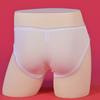 Large Size Kawaii Japanese Sissy Pouch Panties For Men Crossdressers Cute Bow Oil Glossy Briefs Maid Cosplay Lingerie Underwear