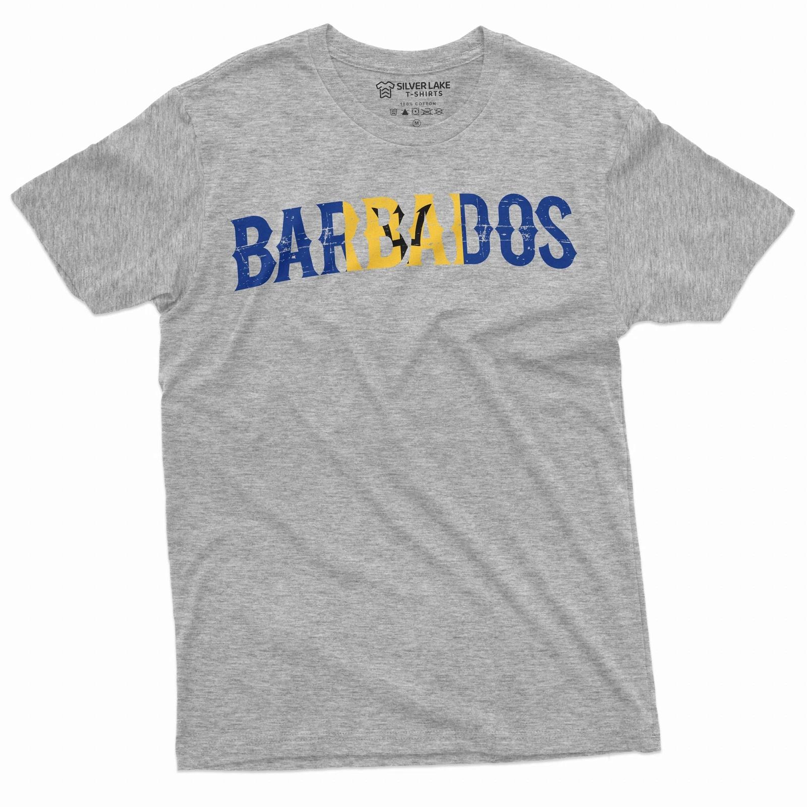 

Barbados Unisex Shirt Barbados Patriotic Gift Tee Mens Womens Barbados Shirt 4XL